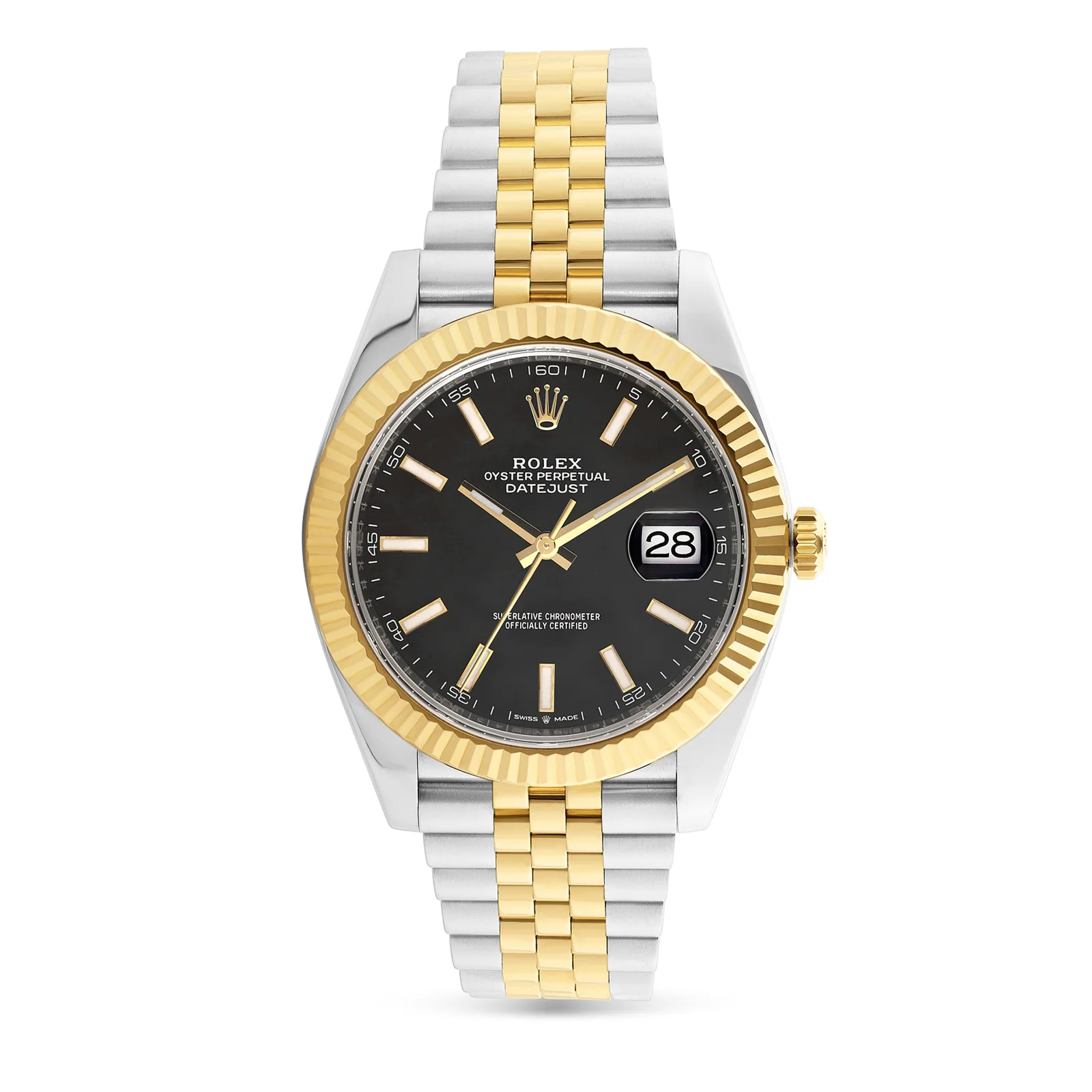 Rolex Datejust 41 Two-Tone Black